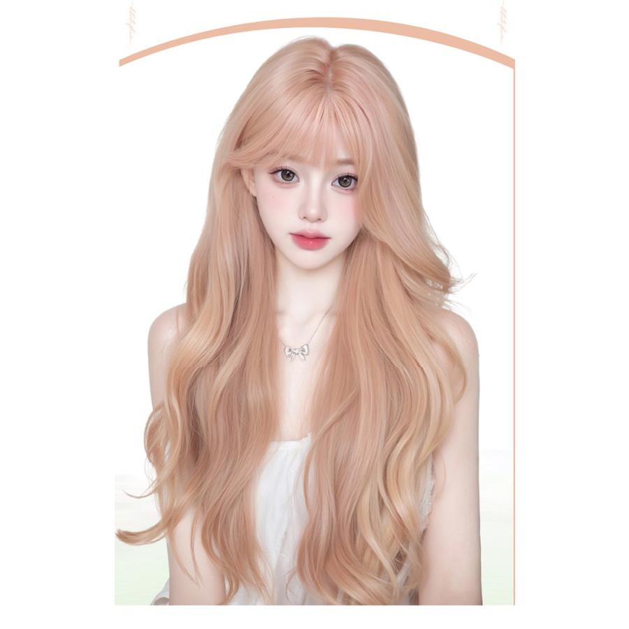 ウィッグ ロング 前髪ぱっつん ゴルード 前髪あり フルウィッグ ロングウィッグ 可愛い コスレ ロリータ ゴスロリ 原宿 レディース ゴールド |  | 01