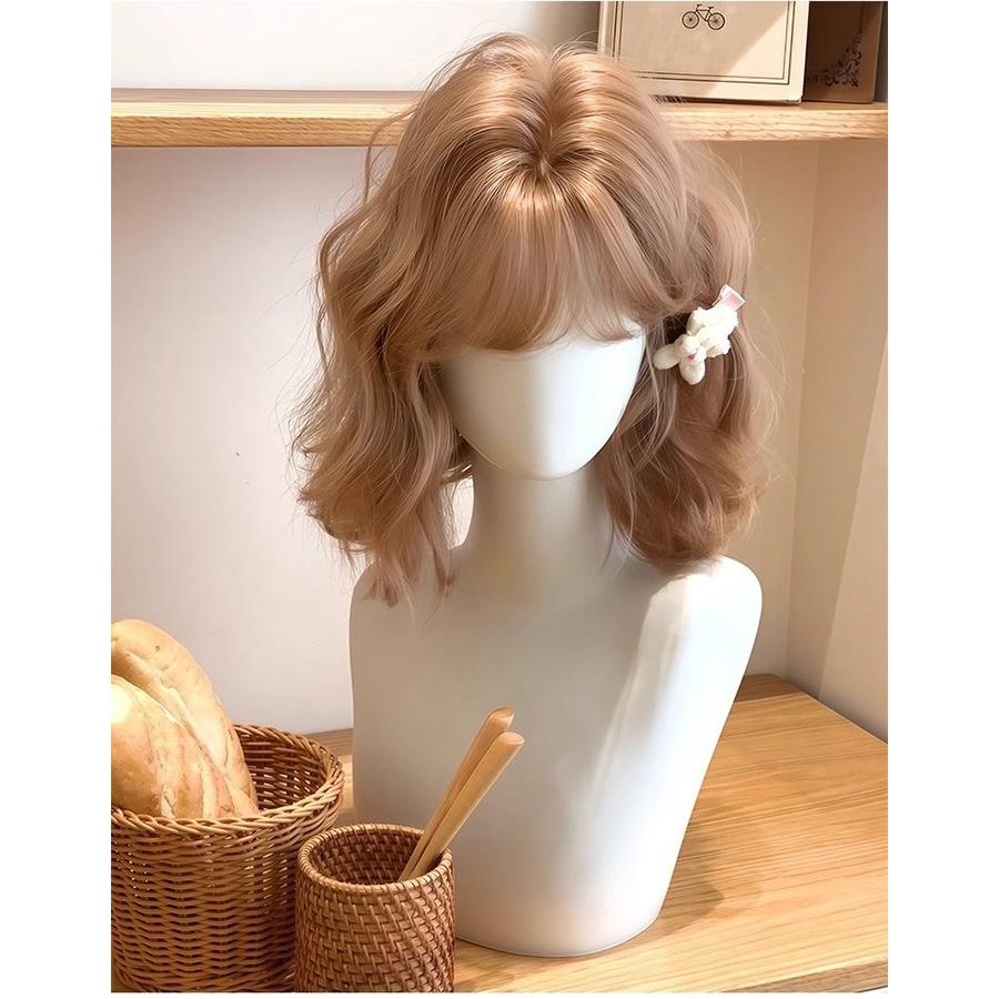 フルウィッグ ショート レディース ハロウィン ふんわり前髪 前髪あり 原宿風 かつら 巻き毛 かつら コスチューム コスプレ 仮装 大人 ロリータ ゴールド |  | 01