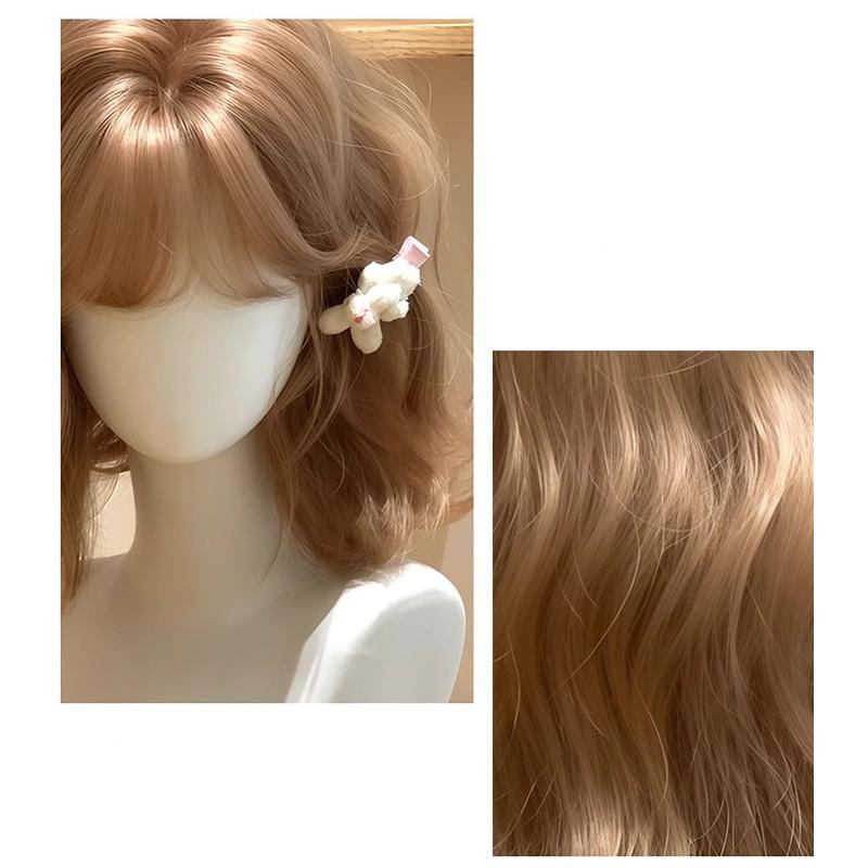 フルウィッグ ショート レディース ハロウィン ふんわり前髪 前髪あり 原宿風 かつら 巻き毛 かつら コスチューム コスプレ 仮装 大人 ロリータ ゴールド |  | 05