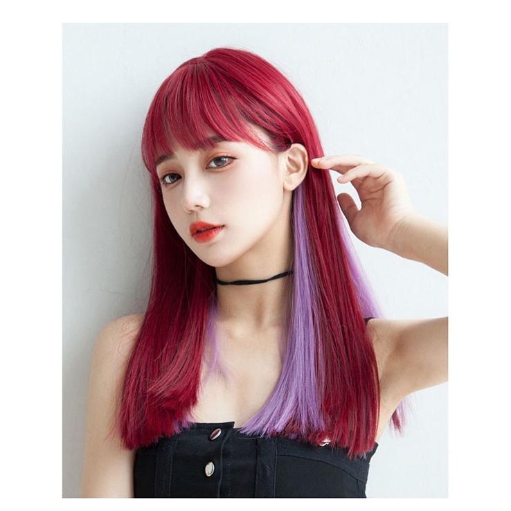 FONTAINE ブロンド カールヘア ウィッグ 赤い布付き FONTAINE ブロンド カールヘア ウィッグ 赤い布付き FONTAINE