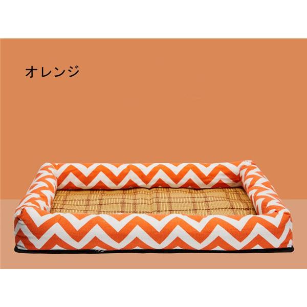 ペットベッド ペットマット ござ ラタンマット 夏 猫用ベッド 犬用ベッド 納涼ベッド 涼しい 涼感 マット 室内用 ペットベッド 洗える |  | 03