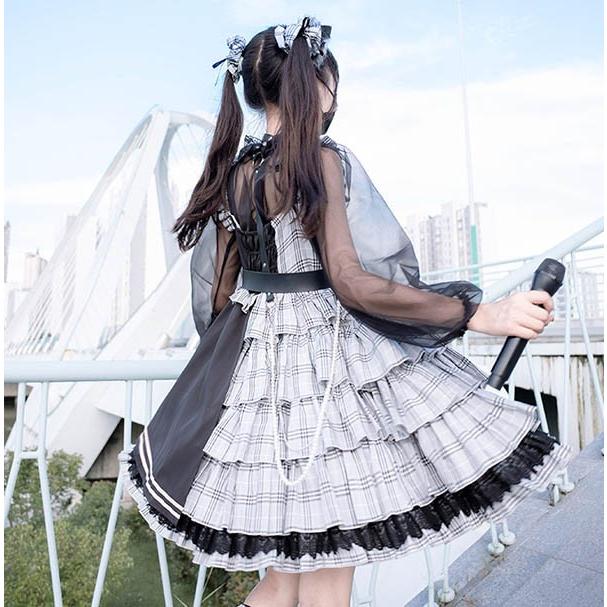ロリータ ワンピース ゴスロリ 可愛い アイドル ガーリー フリル