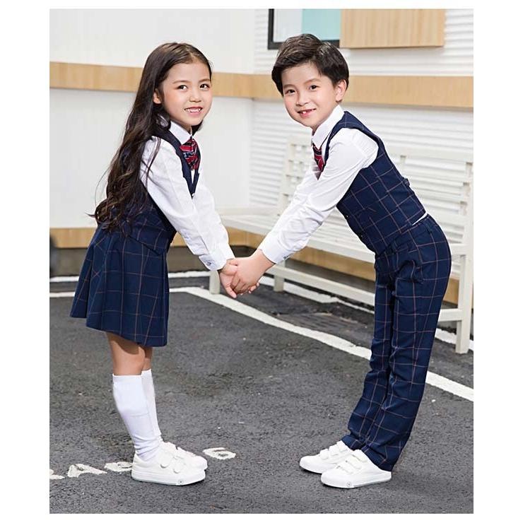 学生服 上下セット キッズ スーツ 女の子 男の子 子供服 韓国風