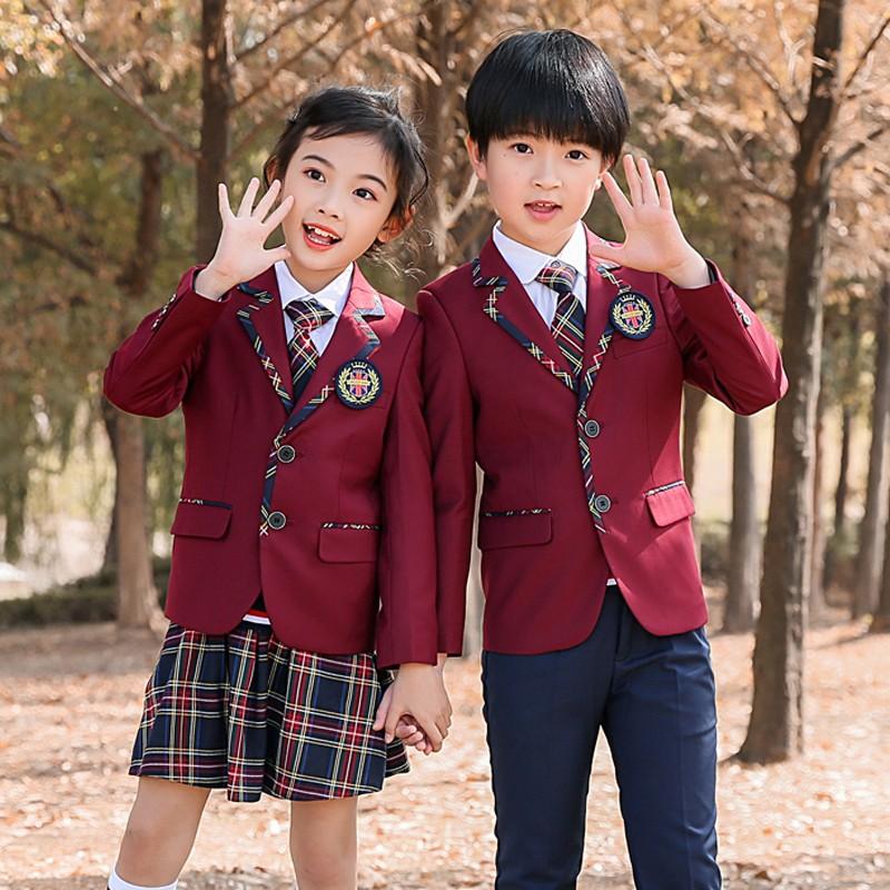 韓国風 小学校 制服 4点セット 卒業式 スーツ 入学式 女の子 男の子 スーツ ジュニアスーツ 110 1 130 140 150 160 170 180 Dt448d3 フルグレース 通販 Yahoo ショッピング