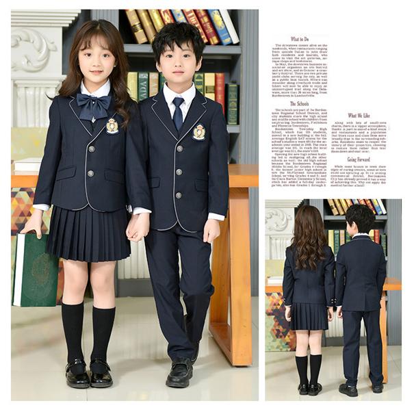 学生服 4点セット 子供スーツ 女の子 男の子 制服 スーツ 卒業式 入学式 ジュニアスーツ キッズ 小学生 中学生 高校生 七五三 韓国風｜fullgrace｜04