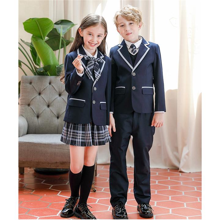 キッズ スーツ 男の子 女の子 子供服 フォーマル 子供スーツ ネイビー