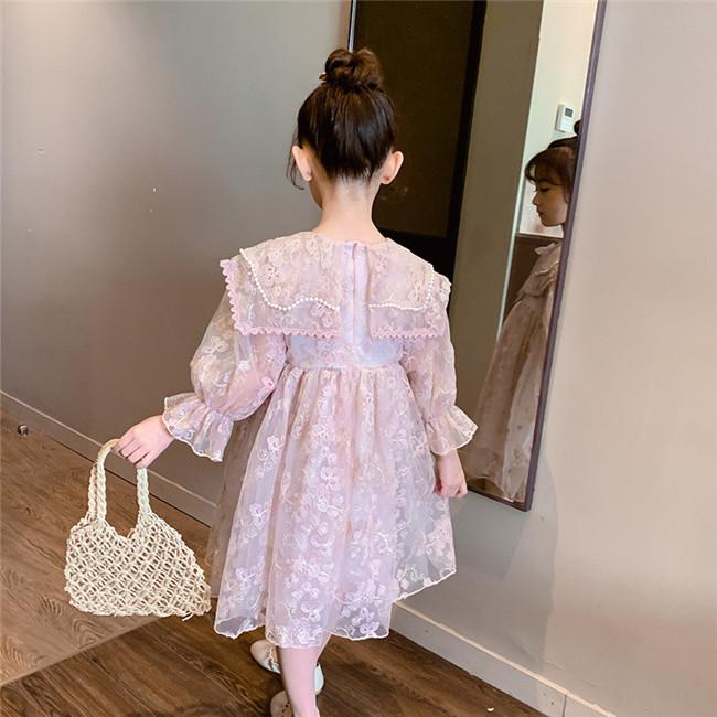 子供 ドレス 長袖 キッズ プリンセス 韓国 子供服ベビー ワンピース
