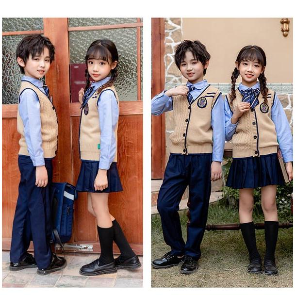 秋冬服 学生服 子供制服 子供カーディガン ユニフォーム 卒業式 入園