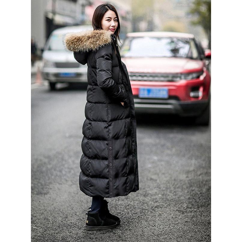 超ロング ダウンコート 防寒性抜群 ダウンジャケット アウター ロング
