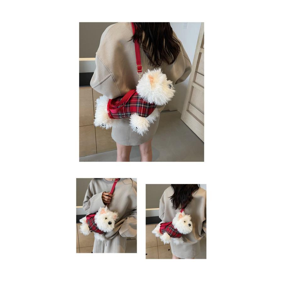 斜め掛け バッグ レディース 鞄 ショルダー バッグ 犬 ワンチャン可愛い 通勤 通学 面白い クリスマスプレゼント |  | 07