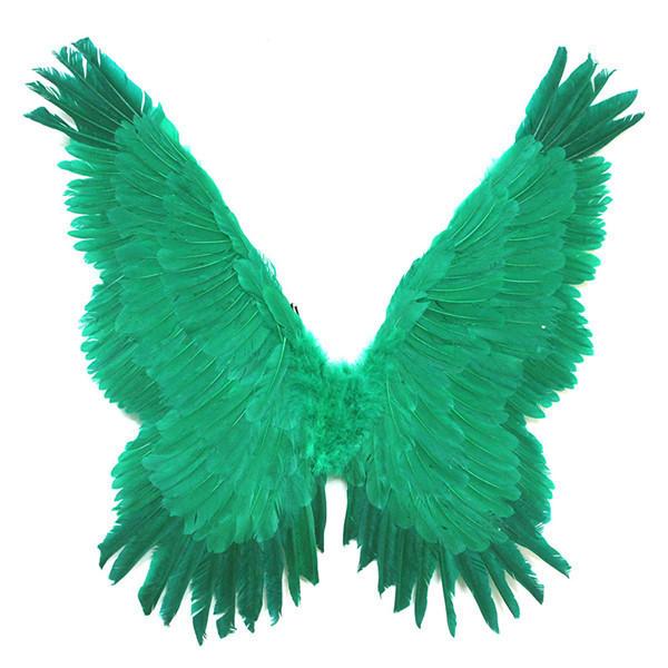 天然羽コスプレ道具天使の翼 羽模様クリスマス 80*90cm ハロウィン 8色