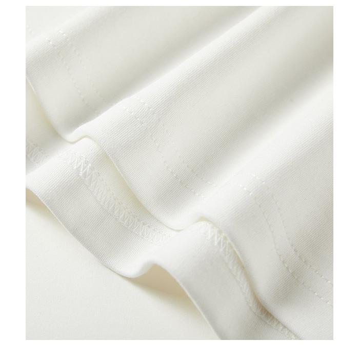 ペアルック カップル ワンピース Tシャツ 夏 半袖 白 かわいい メンズ レディース かっこいい 韓国風 綿 新婚旅行 Tシャツ ご夫婦 |  | 13