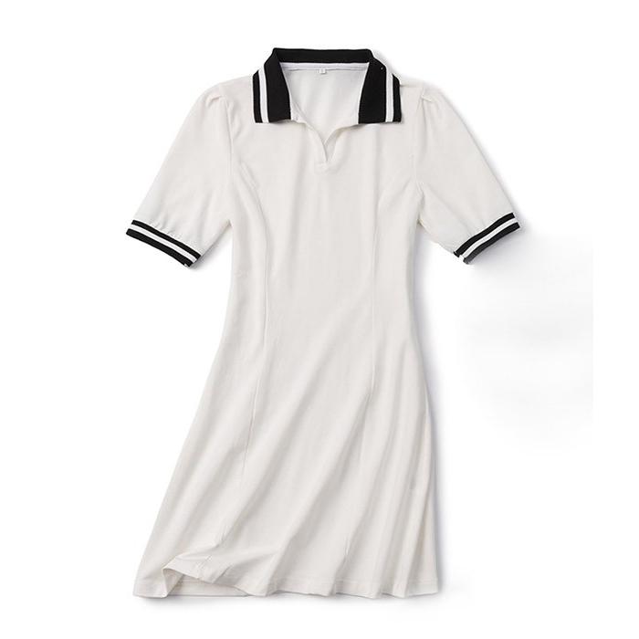 ペアルック カップル ワンピース Tシャツ 夏 半袖 黒 白 かわいい メンズ レディース かっこいい 韓国風 綿 新婚旅行 Tシャツ ご夫婦 |  | 13