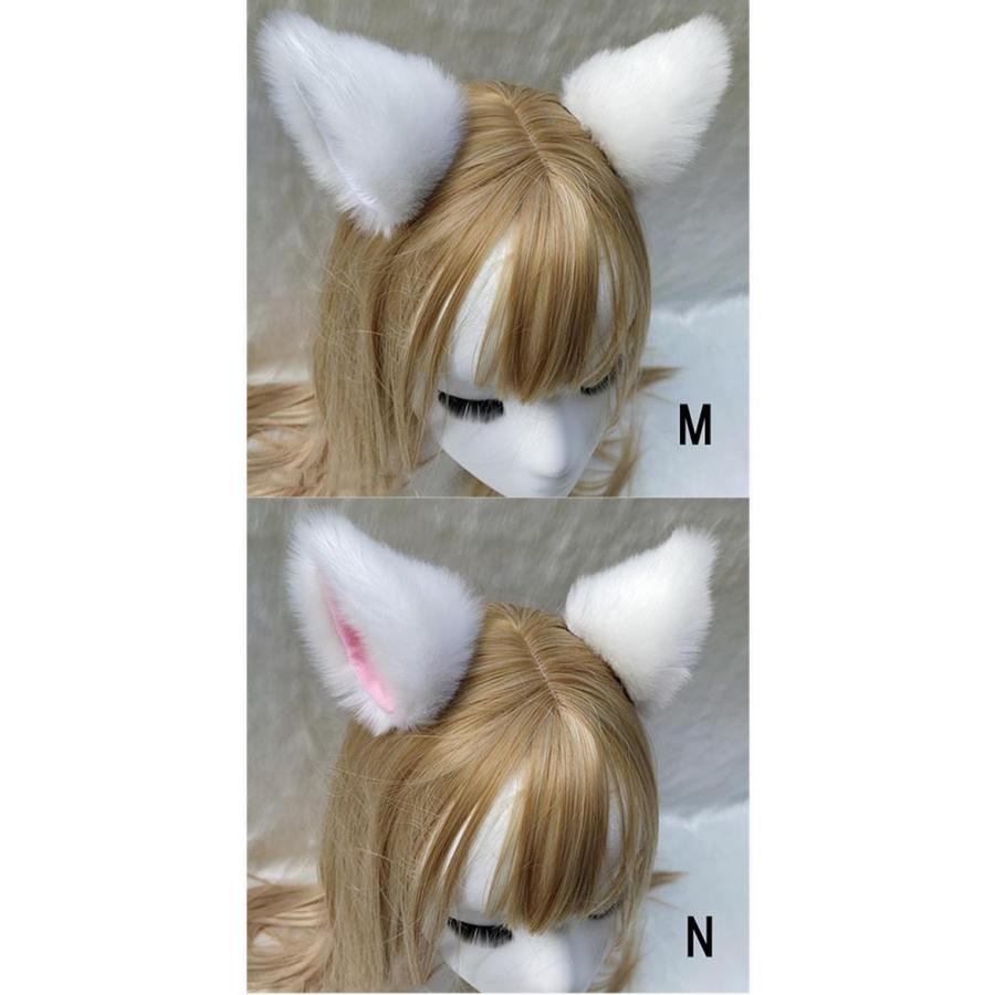 【21色】高さ9cm 狐 犬 猫 耳 アニマル ヘアピン モコモコ フェイクファー 道具 手作り アクセサリー コスチューム ハロウィン クリスマス |  | 08
