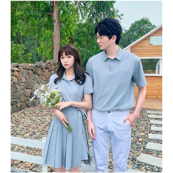 ペアルック Tシャツ カップル ワンピース ミモレ丈 お揃い 半袖 夏 ペア 可愛い 新婚旅行 ペアＴシャツ ご夫婦 結婚記念 ギフト |  | 05