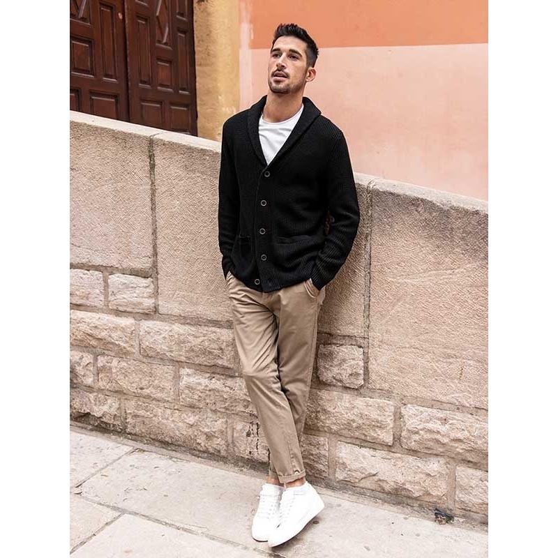 カーディガン メンズ ニットセーター 男性用 ニットジャケット