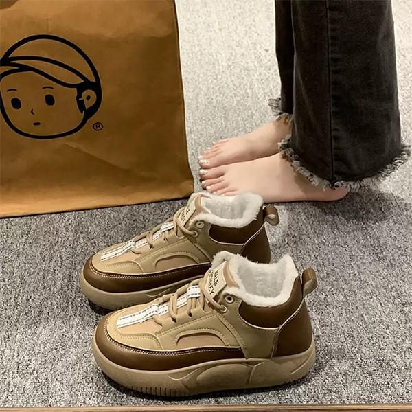 レディース シューズ スニーカー 厚底スニーカー 厚底スリッポン 可愛い コンフォートシューズ 靴 ハイカット おしゃれ 歩きやすい | 