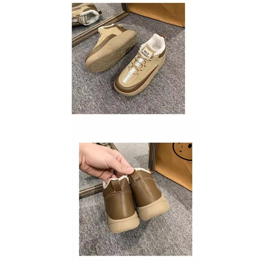 レディース シューズ スニーカー 厚底スニーカー 厚底スリッポン 可愛い コンフォートシューズ 靴 ハイカット おしゃれ 歩きやすい |  | 03