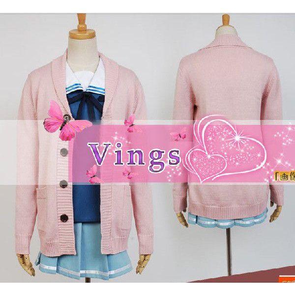 コスチューム/アニメコス 境界の彼方 血を操る少女/栗山未来風コスプレ衣装セットコスプレウィッグ FL036D/代引不可