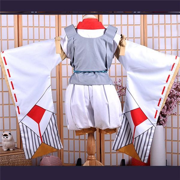 陰陽師　白童子 しろどうじ　未覚醒 コスプレ衣装 道具 ウィッグ 追加可  忘年会 文化祭 余興 コスチューム |  | 05