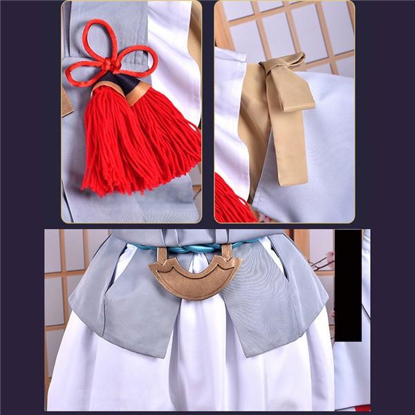 陰陽師　白童子 しろどうじ　未覚醒 コスプレ衣装 道具 ウィッグ 追加可  忘年会 文化祭 余興 コスチューム |  | 08