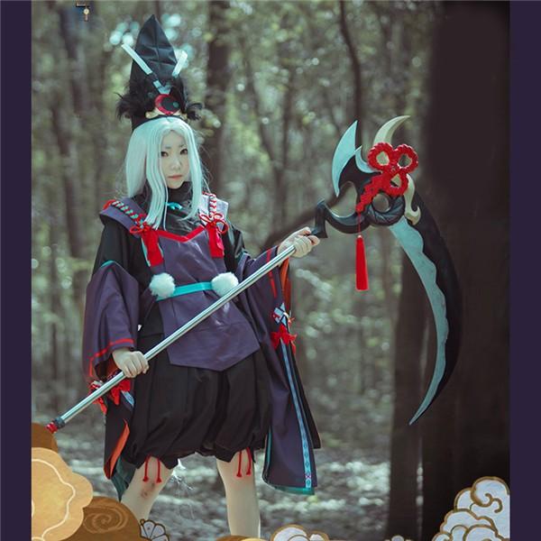 陰陽師　黒童子　コスプレ衣装  道具  ウィッグ 追加可  忘年会 文化祭 余興 コスチューム | 