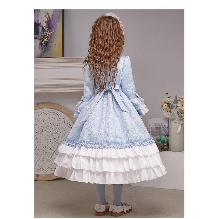 キッズドレス ロココ調 中世 ドレス プリンセス 子供用 宮廷風 貴族