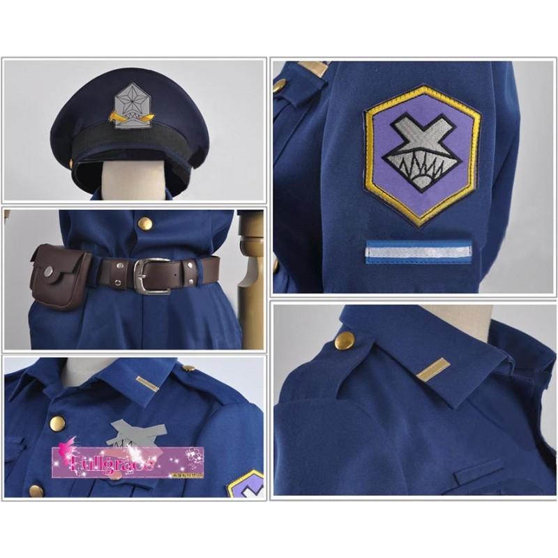 松岡 凛 山崎 宗介 ED警察服 コスプレ衣装フリー Free 松岡 凛 山崎 宗介 ED警察服 制服 軍服_2
