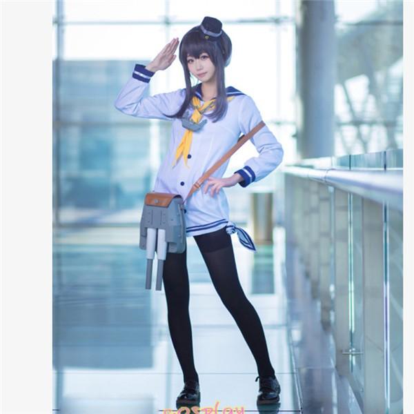 時津風 コスプレ衣装 艦隊これくしょん コスプレ衣装セット ネックレス
