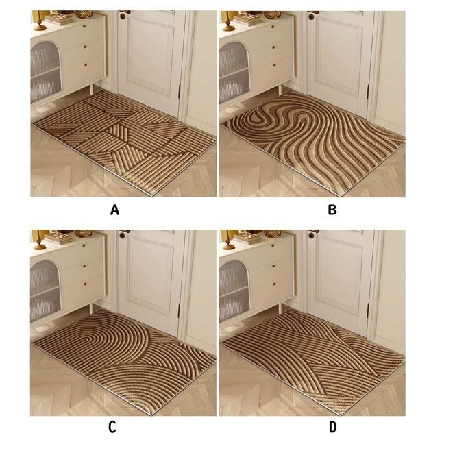 玄関マット3 Dビジョンマット 室内 シンプル 泥落とし 滑り止め 洗えるドアマット リビング ベッドルーム 書斎 ベランダ 上品 店舗 飲食店 新生活 DIY |  | 01
