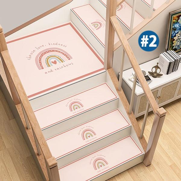 階段マット 滑り止め 防水 防滑 防音 水洗い ペット クッション性 階段