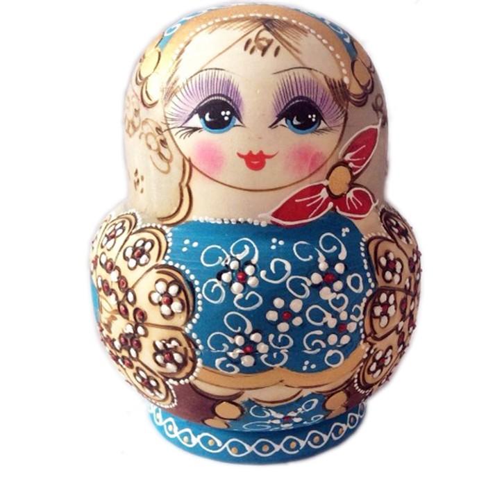 マトリョーシカ人形 木製 ロシア 民芸 10個組 工芸品 逸品 洋風 マトリョーシカ人形 木製 ロシア 民芸 10個組 工芸品 逸品 洋風