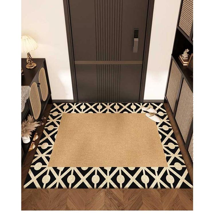 玄関マット 屋外 室内 泥落とし 滑り止め 洗える おしゃれ モダン シンプル 総柄 風水 水洗い ドアマット 上品 かわいい オフィス 店舗 飲食店 新生活 DIY |  | 07