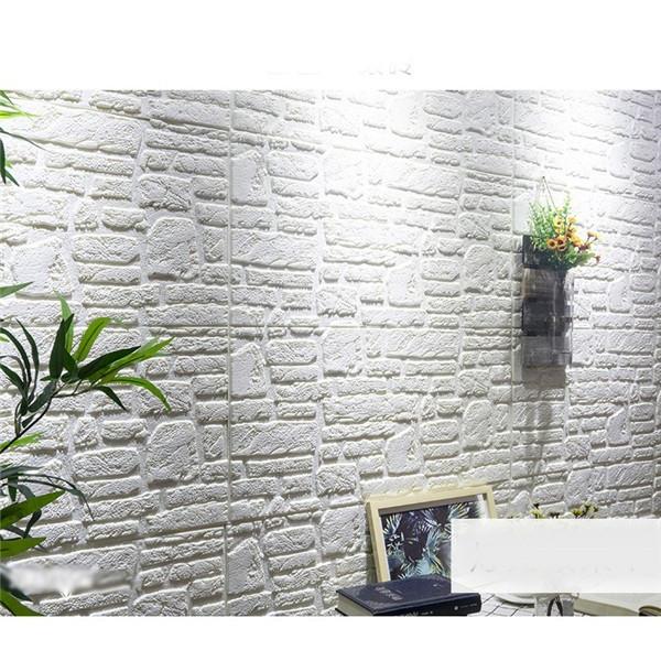 発泡スチロール 壁用 70×70cm 10枚セット 3D 立体 リアル クッション