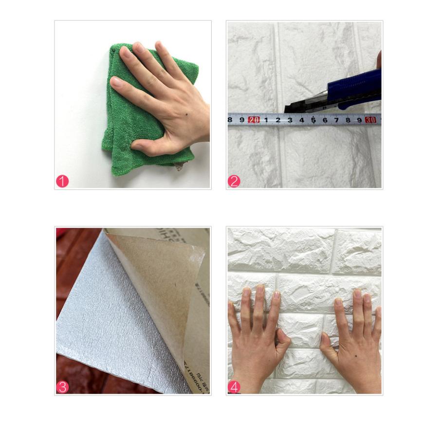 注目の 10枚セット3d立体シート ひし形 壁紙 寝具 3d 装飾 壁紙シート 70 70cm クッションブリックシート 防水 立体 壁用 簡単 貼り付け はが 24時間限定 Www Iacymperu Org