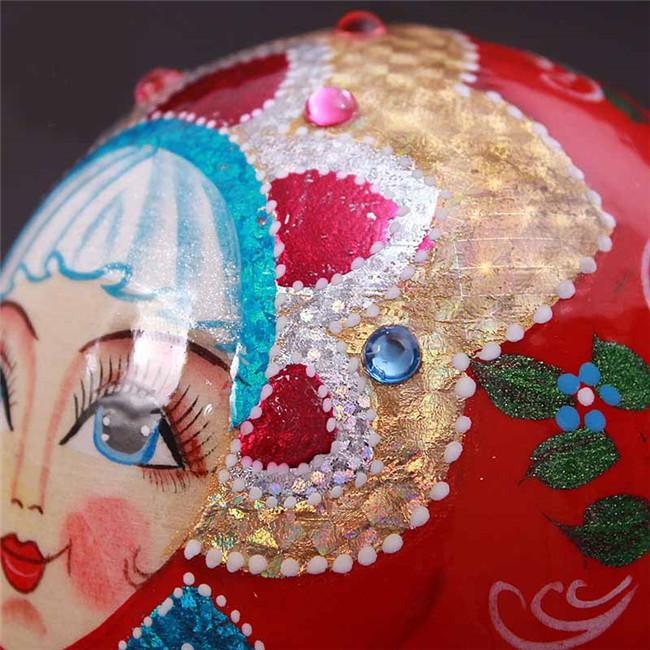 マトリョーシカ ロシア 人形 民芸品 土産物 手作り人形 手描き