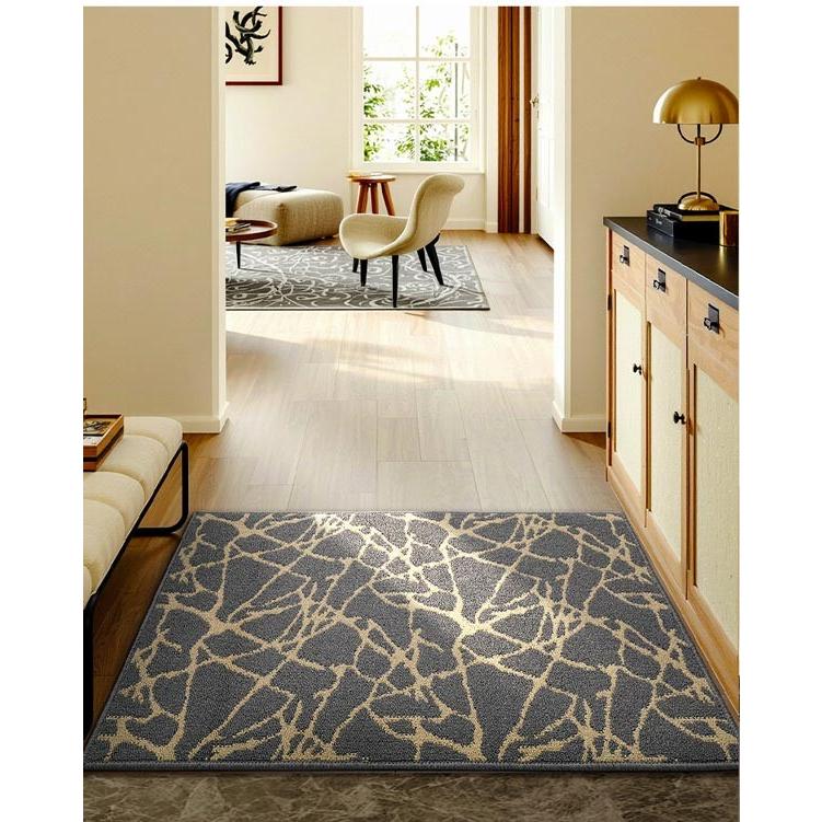 玄関マット シンプル 総柄 屋外 室内 泥落とし 滑り止め 洗える おしゃれ 風水 水洗い ドアマット 上品 かわいい オフィス 店舗 飲食店 新生活 DIY グレー |  | 12