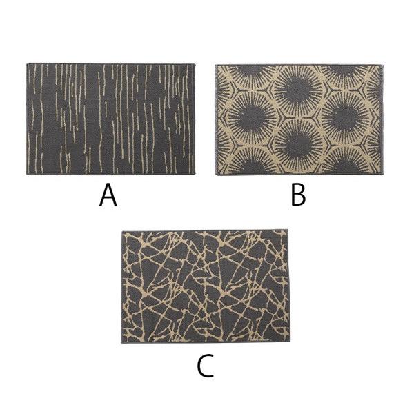 玄関マット シンプル 総柄 屋外 室内 泥落とし 滑り止め 洗える おしゃれ 風水 水洗い ドアマット 上品 かわいい オフィス 店舗 飲食店 新生活 DIY グレー |  | 01