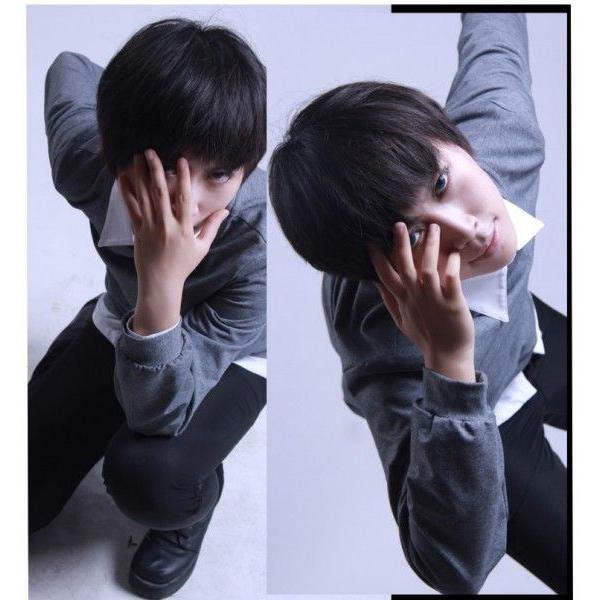 金木研 コスプレ衣装 日常服 東京喰種トーキョーグール風 金木研 コスプレ衣装 日常服 jg019f0の画像