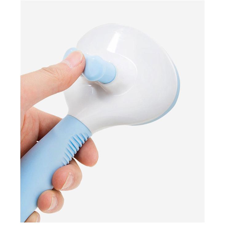 ペット用 ブラシ ペットブラシ 犬 猫 ペット ブラシ 毛取り 毛 抜け毛抜き 毛玉除去 ブルー ピンク グレー |  | 09