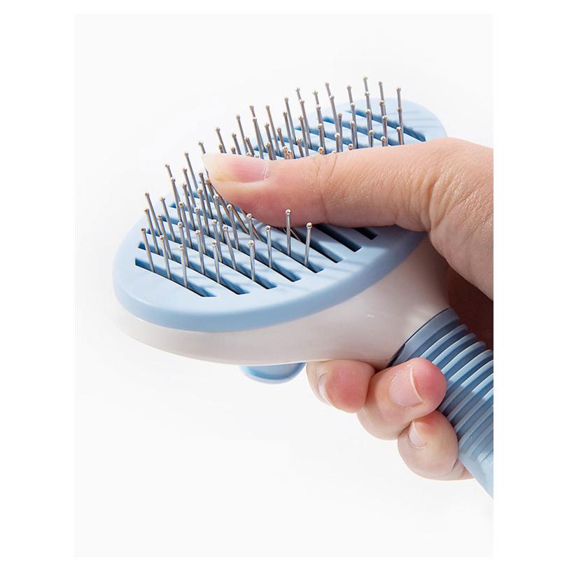 ペット用 ブラシ ペットブラシ 犬 猫 ペット ブラシ 毛取り 毛 抜け毛抜き 毛玉除去 ブルー ピンク グレー |  | 10