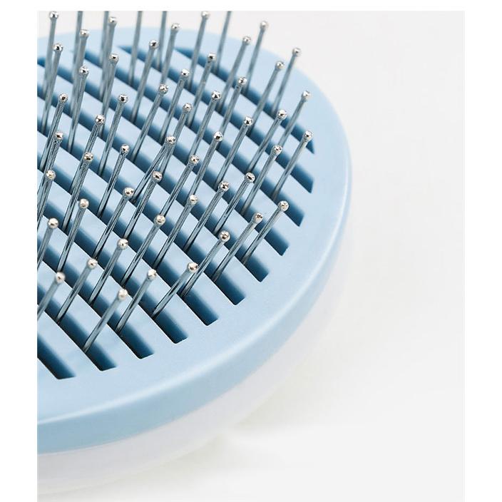 ペット用 ブラシ ペットブラシ 犬 猫 ペット ブラシ 毛取り 毛 抜け毛抜き 毛玉除去 ブルー ピンク グレー |  | 11