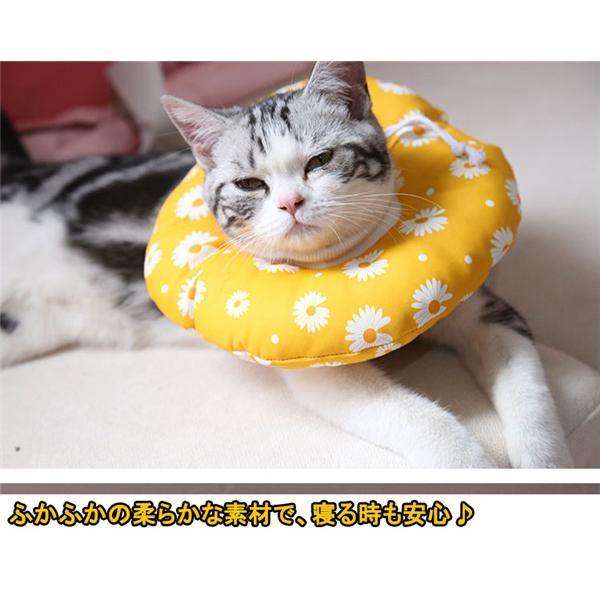 エリザベスカラー 猫用 犬用 ソフト やわらか 綿質 軽量 術後 柔らかい ヘルスケア 保護襟 皮膚病 避妊 術後ウェア 快適 調整可能 |  | 03