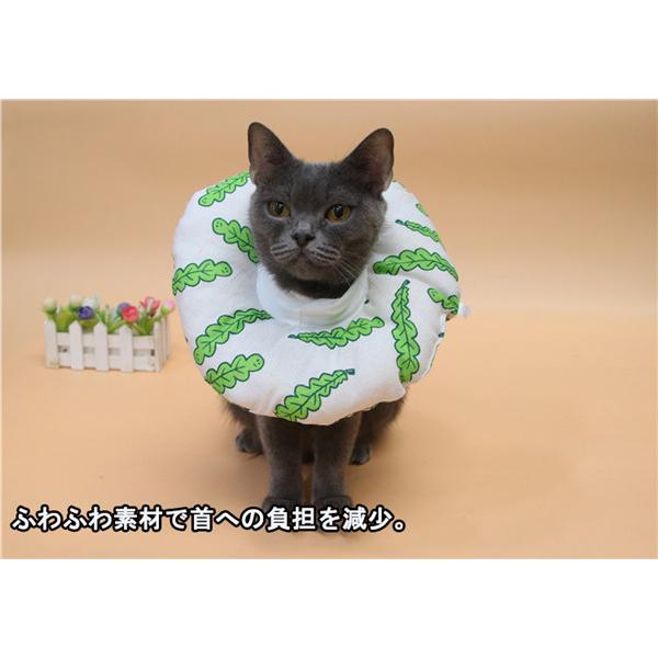 エリザベスカラー 猫用 犬用 ソフト やわらか 綿質 軽量 術後 柔らかい ヘルスケア 保護襟 皮膚病 避妊 術後ウェア 快適 調整可能 |  | 04