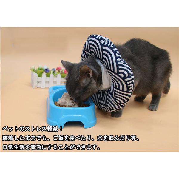 エリザベスカラー 猫用 犬用 ソフト やわらか 綿質 軽量 術後 柔らかい ヘルスケア 保護襟 皮膚病 避妊 術後ウェア 快適 調整可能 |  | 05