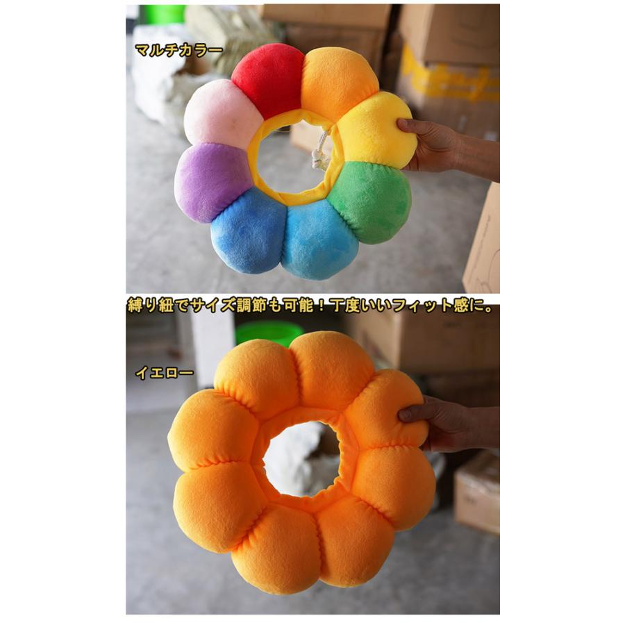 エリザベスカラー 猫用 犬用 ソフト やわらか 綿質 軽量 術後 柔らかい ヘルスケア 保護襟 皮膚病 避妊 術後ウェア 快適 調整可能 |  | 07