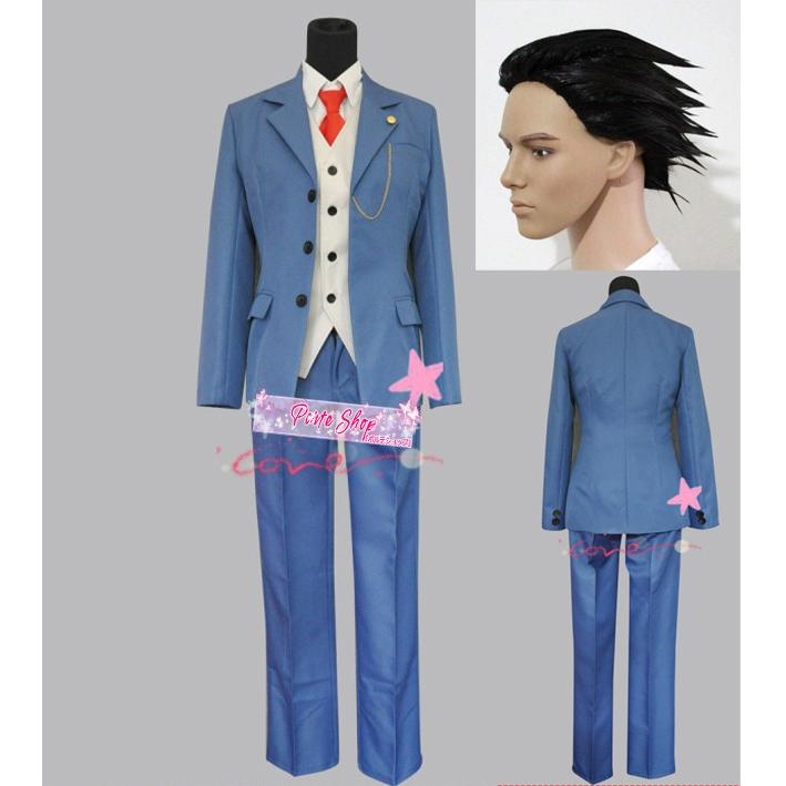成歩堂 龍一 ナルホド コスプレ衣装 成歩堂 龍一 ナルホド コスプレ衣装 ウィッグ追加可 コスチューム