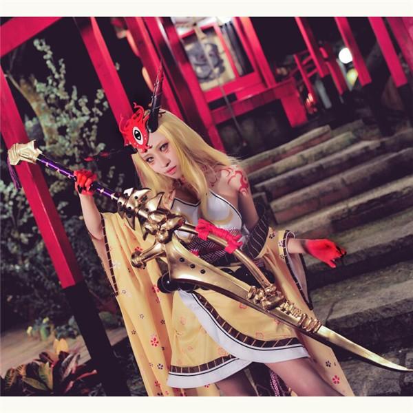 コスプレ衣装 FGO Fate/Grand Order 茨木童子 コスプレ衣装 全セット S M L コスチューム 学園祭 イベント 文化祭 仮装 変装 ウィッグ 武器 追加可 コスプレ衣装 ウィッグ FGO Fate/Grand Order 茨木童子 全セット コスチューム 学園祭 イベント 文化祭 仮装 変装 武器 追加可