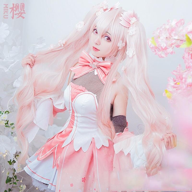 桜ミク 初音ミク コスプレ さくら VOCALOID コスプレ衣装 ミク 桜ミク 初音ミク コスプレ さくら VOCALOID コスプレ衣装 ミク