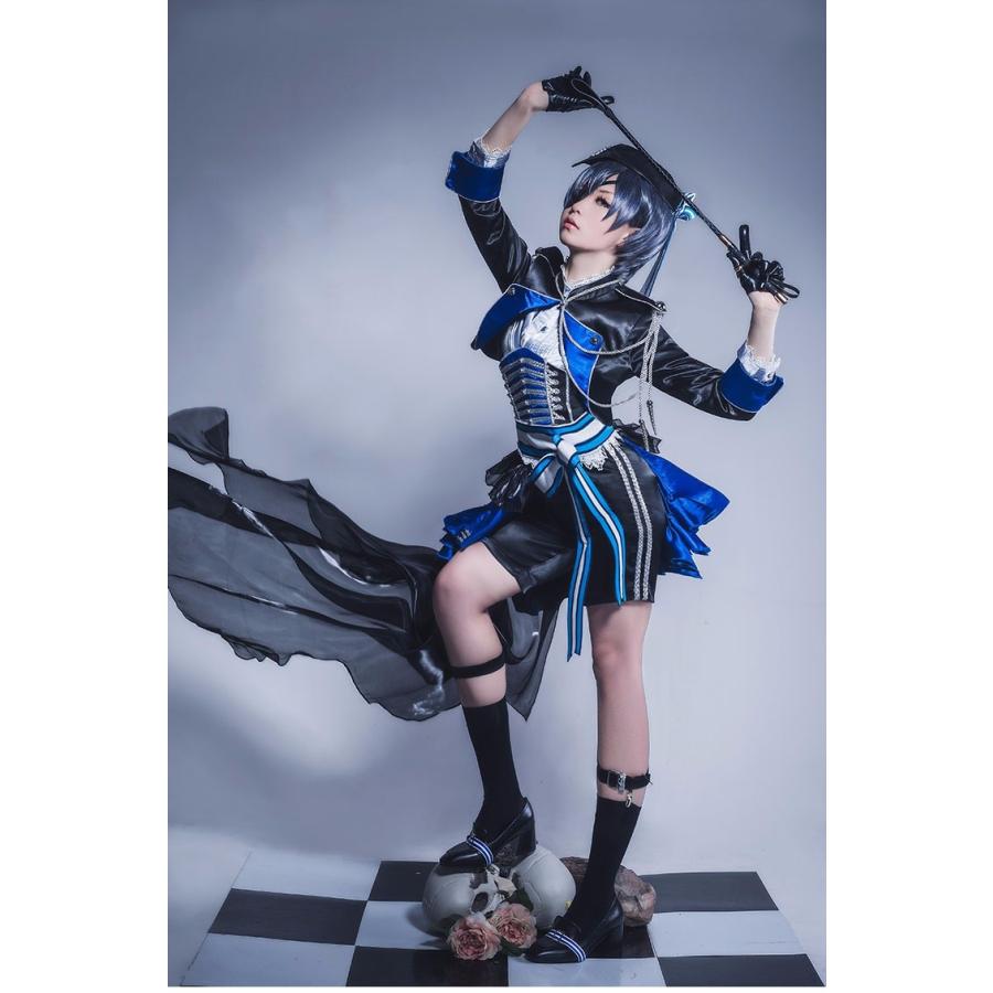 黒執事 シェル フィギュア化 Cos シエル ファントムハイヴ コスプレ衣装 オーダーメイド可能 シェル 女装 Cosplay 豪華セット コスチューム La047h2 フルグレース 通販 Yahoo ショッピング